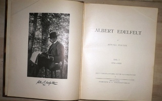 Bertel Hintze : Albert Edelfelt  I -II 1942 1.p.