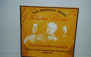 Toni Edelmann - Hector*William Blake CD Viattomuuden lauluja