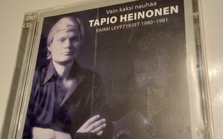 2CD TAPIO HEINONEN: VAIN KAKSI NAUHAA - KAIKKI LEVYTYKSET...