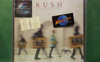 RUSH - MOVING PICTURES - 40TH.ANNIV. UUSI 180g 5LP + BOOKLET