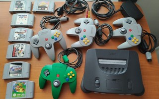 Nintendo 64 konsolipelipaketti