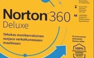 Norton 360 Deluxe, 24kk, 3 laitetta