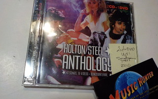 HOLTON / STEEL - ANTHOLOGY UUSI 2CD+DVD