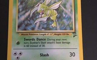 Scyther - Holo Rare 17/130 Base 2 Pokemon