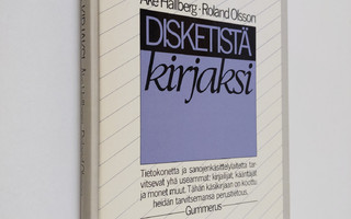Åke Hallberg : Disketistä kirjaksi