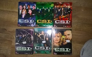 CSI Las Vegas kaudet 1-5 Hienot