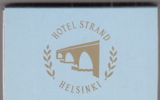 Helsinki, Hotel Strand . tulitikkurasia  b362