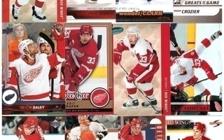 12 x DETROIT RED WINGS mm. Chelios, Clark, Daley....