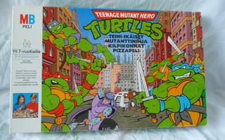 Teenage Mutant Hero Turtles Pizzapeli - MB peli v. 1990