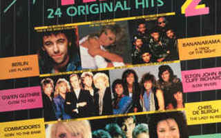 SUPERHITS 2, 24 original hits (2-LP), 1987, mm. Samantha Fox