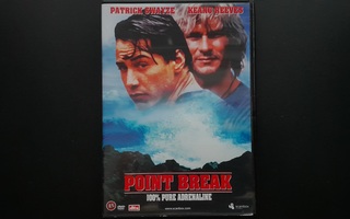 DVD: Point Break / Myrskyn Ratsastajat (Patrick Swayze 1991)