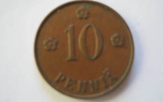 10 Penniä 1929
