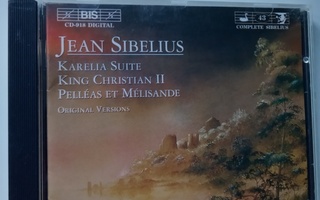 CD SIBELIUS - Karelia Suite King Christian (Sis.postikulu)