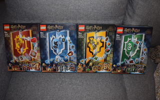 Lego 76410 76412  76411 76409 Harry potter tupien vaakunat