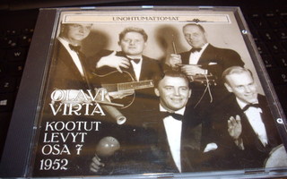 CD Olavi Virta KOOTUT LEVYT OSA 7   1952 (Sis.pk:t)