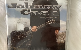 JOHNNY CASH:THE MAN IN BLACK  DVD/CD (UUSI,MUOVEISSA)