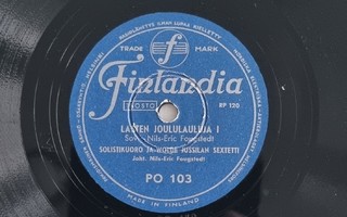 Savikiekko 1951 - Solistikuoro - Finlandia PO103