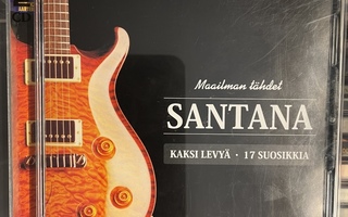 SANTANA - Maailman tähdet 2-cd (Suomi-julkaisu)