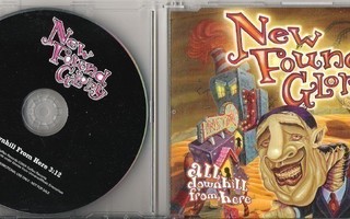 NEW FOUND GLORY - All downhill from here CDs 2004 PROMO