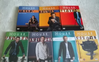 HOUSE - KAUDET 1-8 (48dvd)