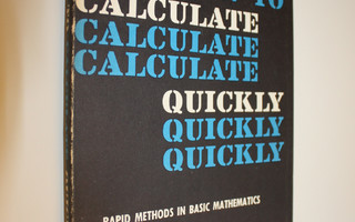 Henry Sticker : How to Calculate Quickly : Rapid Methods ...