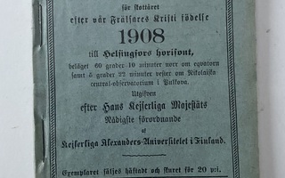 Almanakka 1908