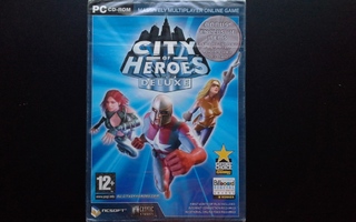 PC CD: City of Heroes Deluxe peli (2004) UUSI
