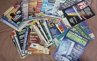 Satsi 90-luvun alkupuolen Tietokone ja MikroPC -lehtiä