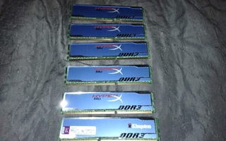 Muisti - DDR3 - 12GB - 1600MHz