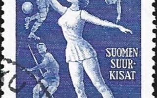 1956 Suomen Suurkisat leimattu LaPe 456