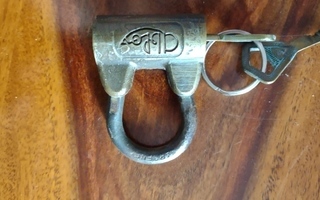 Abloy riippulukko vintage 2 avaimella