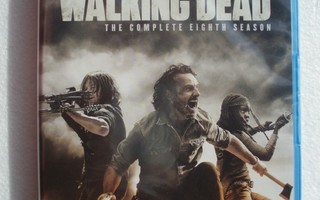 Walking Dead kausi 8 (Blu-ray, uusi)