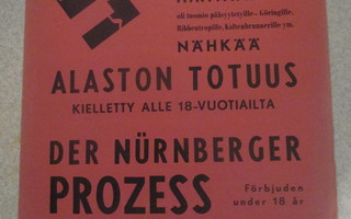 Alaston totuus (Podmaniczky, 1958) elokuvajuliste nazism K18