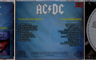 AC/DC: Flick of the switch / The Razoes Edge - CD [RARE]