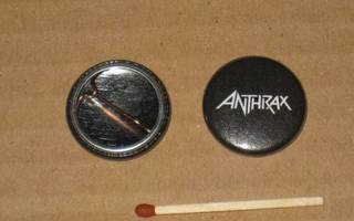 Anthrax rintanappi 1" (m3)