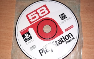 PS1 Official UK 58 PlayStation magazine demo levy