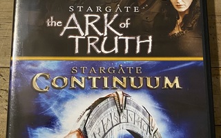 STARGÅTE THE ARK OF TRUTH JA CONTINUUM DVD