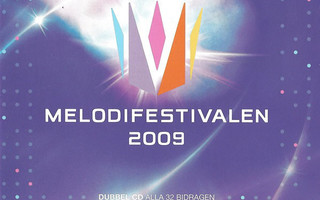 MELODIFESTIVALEN 2009 2CD ruotsin euroviisut