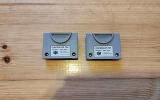 N64 Controller Pak Muistikortteja 2 kpl