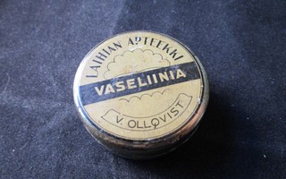 Vaseliinia, Laihian apteekki, V.Ollqvist! (A10)