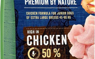 Brit Premium by Nature Junior XL - koiran kuivar