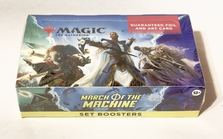 MTG March of  the Machines set booster Display