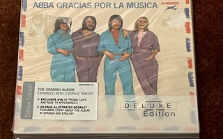 ABBA - GRACIAS POR LA MUSICA - CD + DVD - UUSI