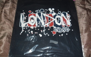England London t-paita koko S