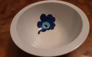 Sininen Unikko- kulho