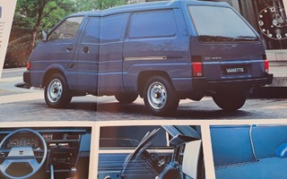 Nissan Vanette -esite, 1987