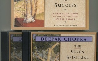 DEEPAK CHOPRA Seven Spiritual Laws of Success, äänikirja 2CD