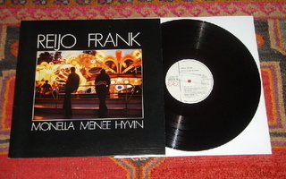 Reijo Frank LP Monella menee hyvin * Love Records EX/EX