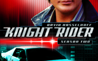 Knight Rider - Ritari Ässä Kausi 2 DVD **muoveissa**