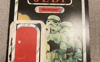 Star wars vintage Stormtrooper cardback